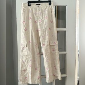Forever 21 large corduroy cargo pant NWT